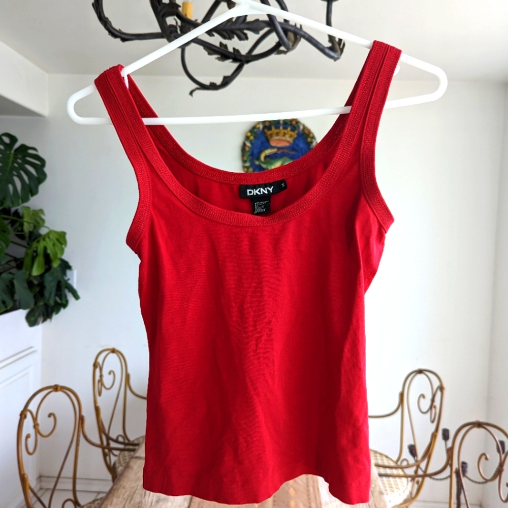 DKNY Red Top